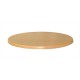 Bolero Square Table Top Black 600mm