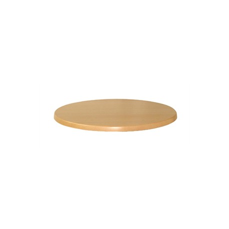 Bolero Square Table Top Black 600mm