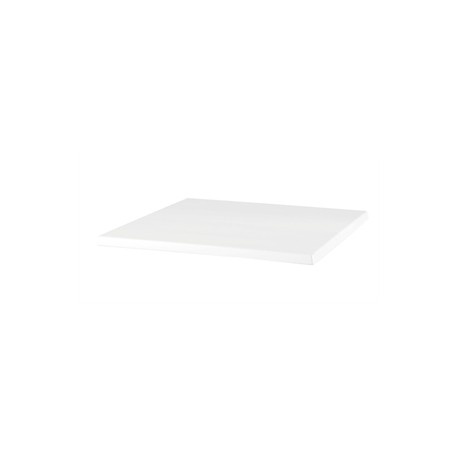 Werzalit Square Table Top Oak Effect 600mm