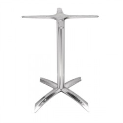 Bolero Aluminium Four Leg Table Base