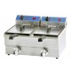 Friteuse double 2 x 6kW/ 380v