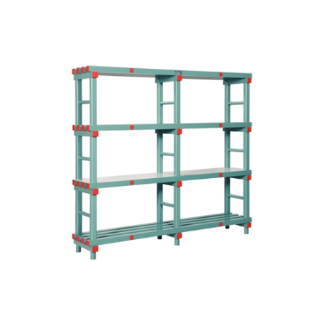 RAYONNAGES EN PLASTIQUE HAUTEMENT POLYVALENT 