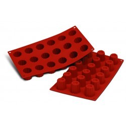 MOULE SILICONE 18 MINI CANNELÉS BORDELAIS