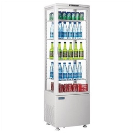 Vitrine réfrigérée porte incurvée 235L Polar