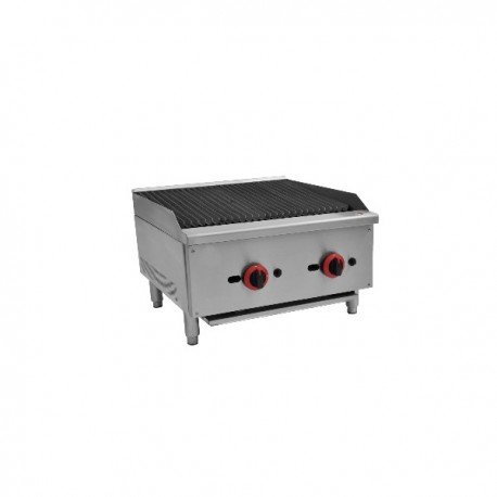 Lave gaz roche grill ( 14 kW ) - grill inclinaison